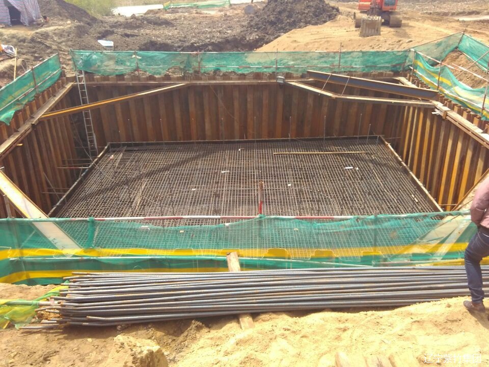哈爾濱方正特大橋承臺基坑圍護工程